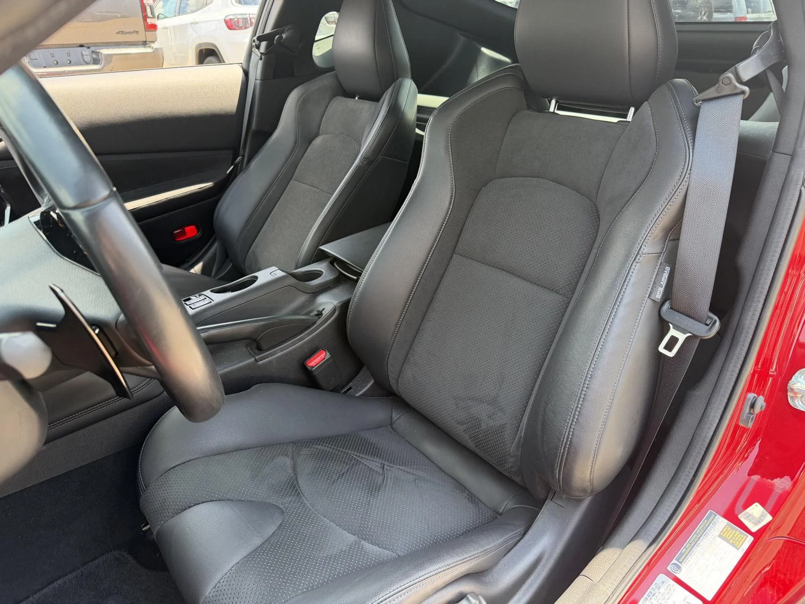 Used 2025 Solid Red/Super Black Nissan Performance image 16
