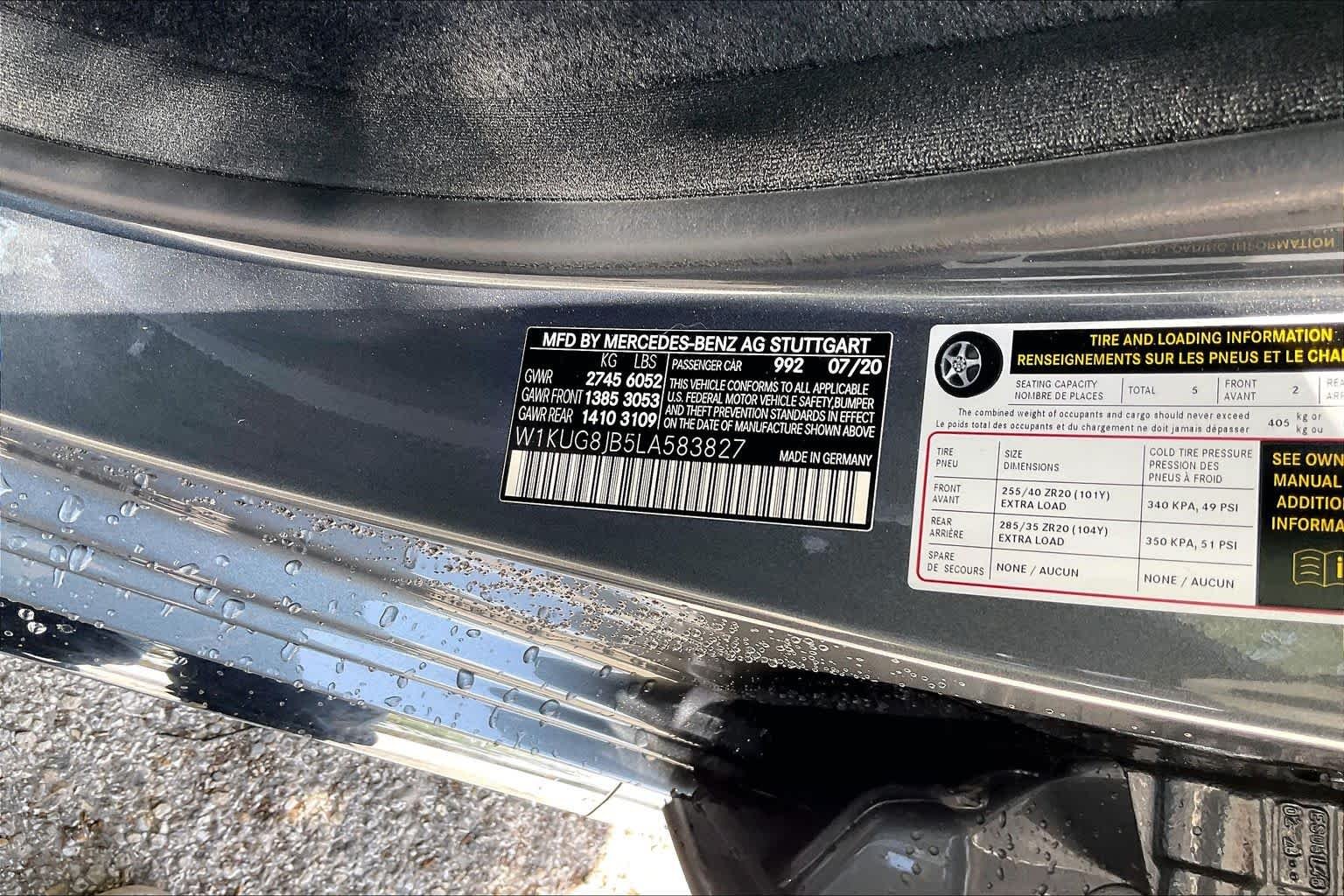 Certified Used 2020 Selenite Grey Mercedes-Benz AMG® S 63 image 31