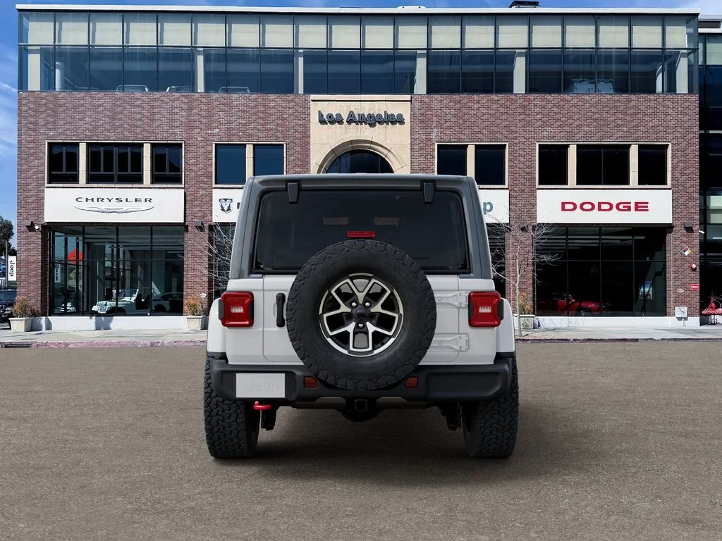 New 2026 Bright White Clear-Coat Exterior Paint Jeep Rubicon image 7