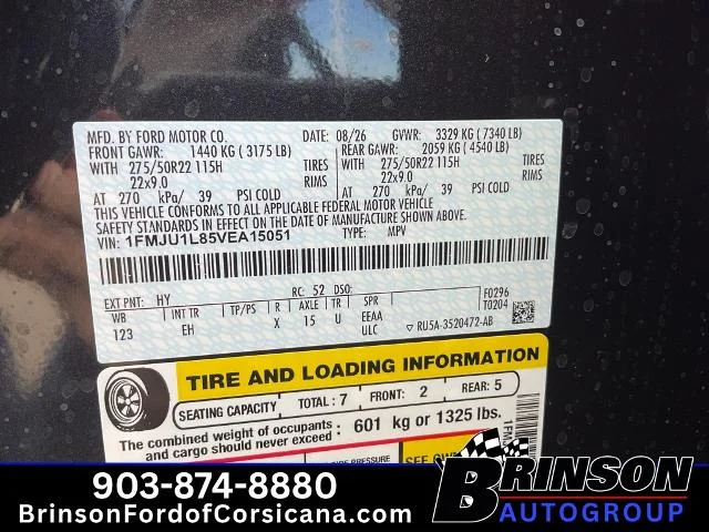 New 2027 Dark Matter Gray Metallic Ford Platinum image 41