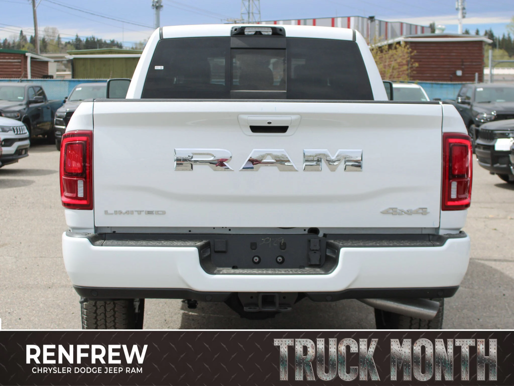 New 2025 White RAM Limited Mega Cab image 5