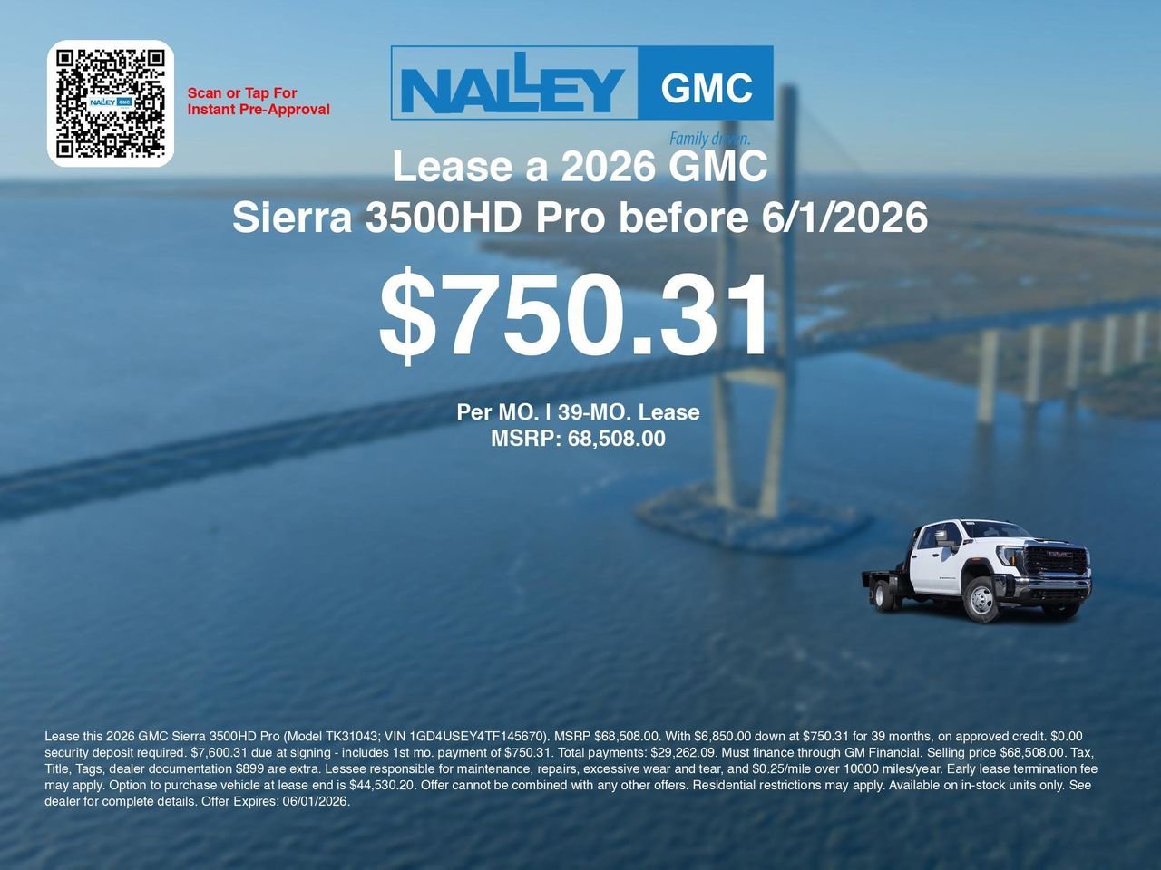 2026 GMC Sierra 3500HD Pro - Photo 3