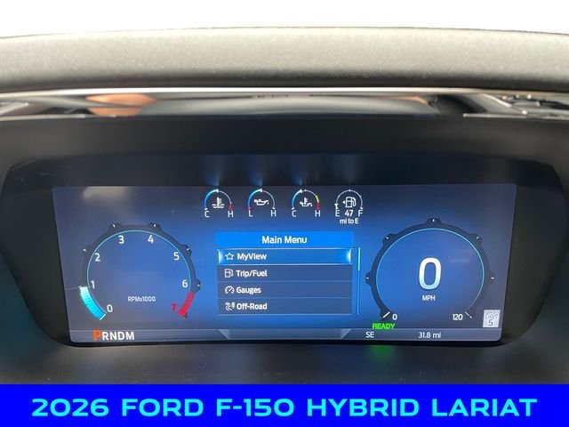 New 2026 Blue Ford Lariat image 2