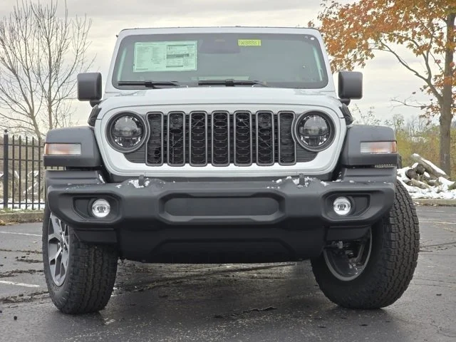 New 2026 Bright White Clearcoat Jeep Sport S image 3