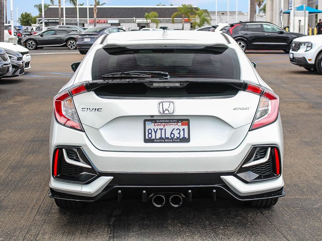 Used 2021 White Honda Sport image 8