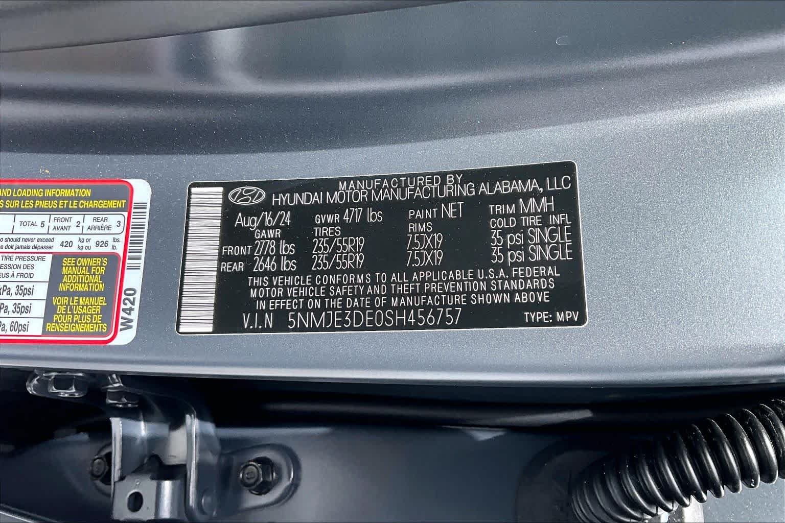 Used 2025 Ecotronic Gray Matte Hyundai Limited image 31