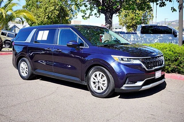 Used 2024 Blue Kia LX image 5