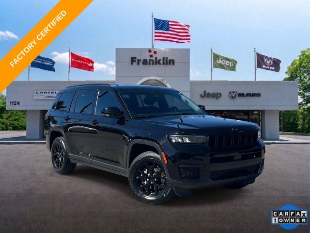 Certified Used 2024 Black Jeep Altitude image 1