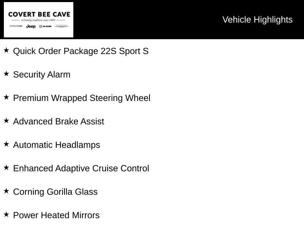 New 2026 Gray Jeep Sport S image 1
