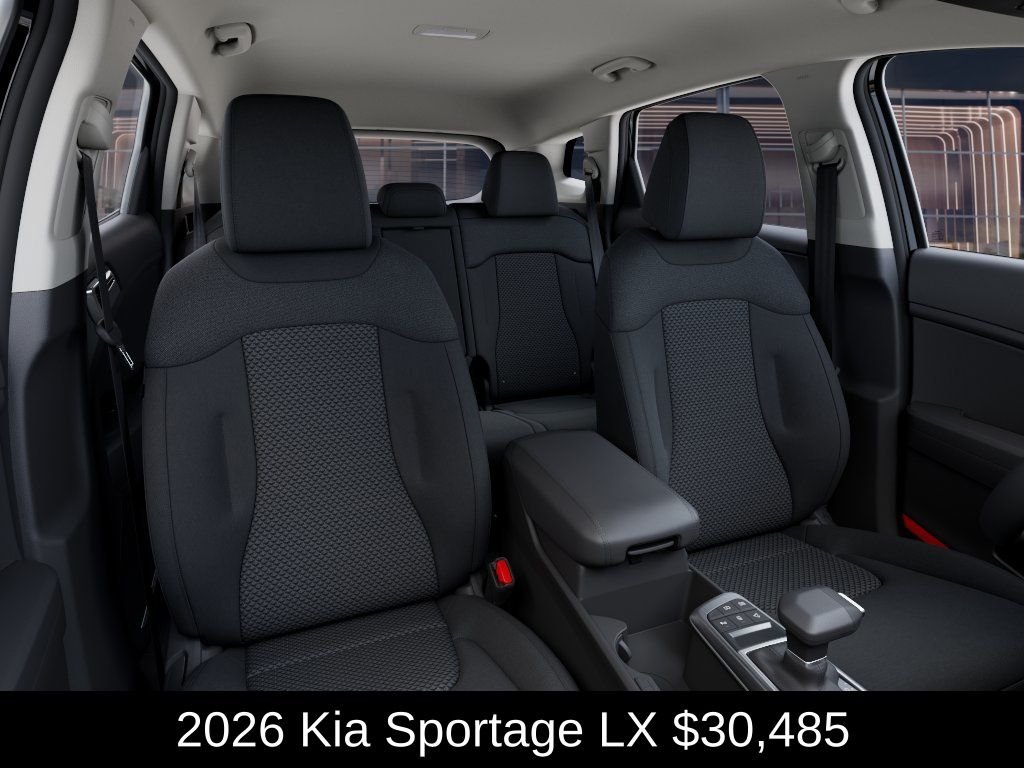 New 2026 Ebony Black Kia LX image 15