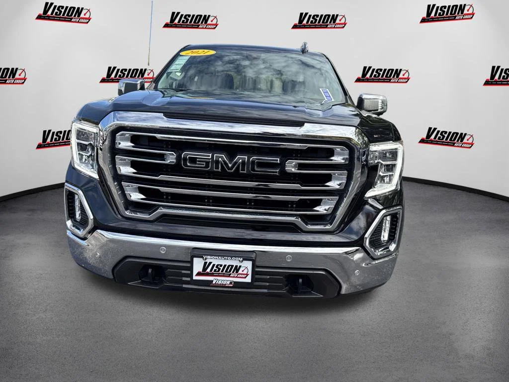 Used 2021 Black GMC SLT image 2