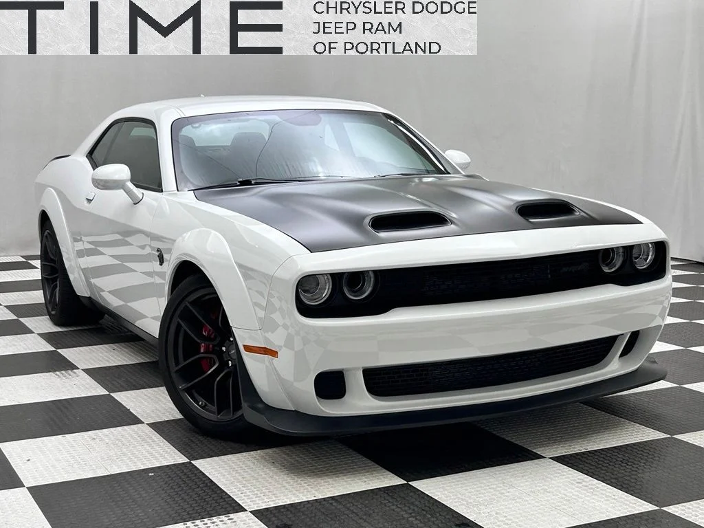 Used 2023 White Dodge SRT Hellcat Widebody image 1