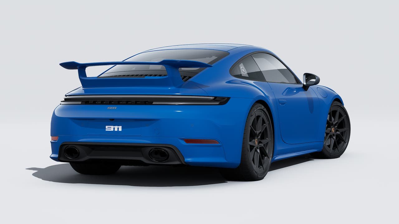 New 2026 Lugano Blue Porsche Carrera T image 9