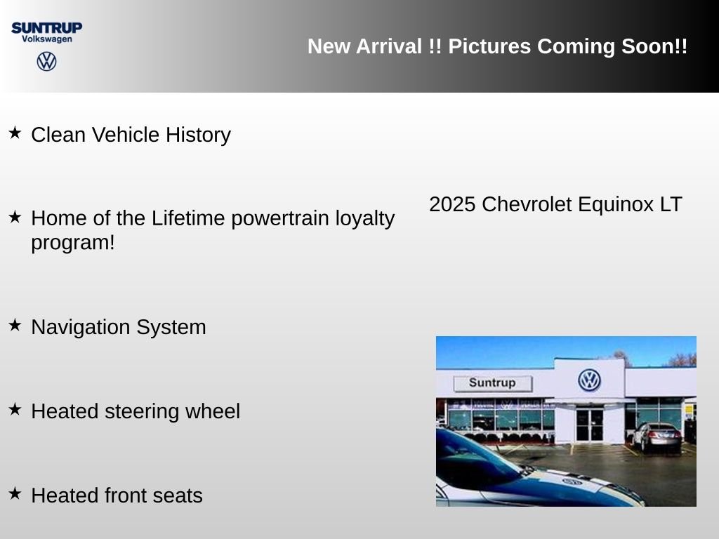 Used 2025 White Chevrolet LT image 2