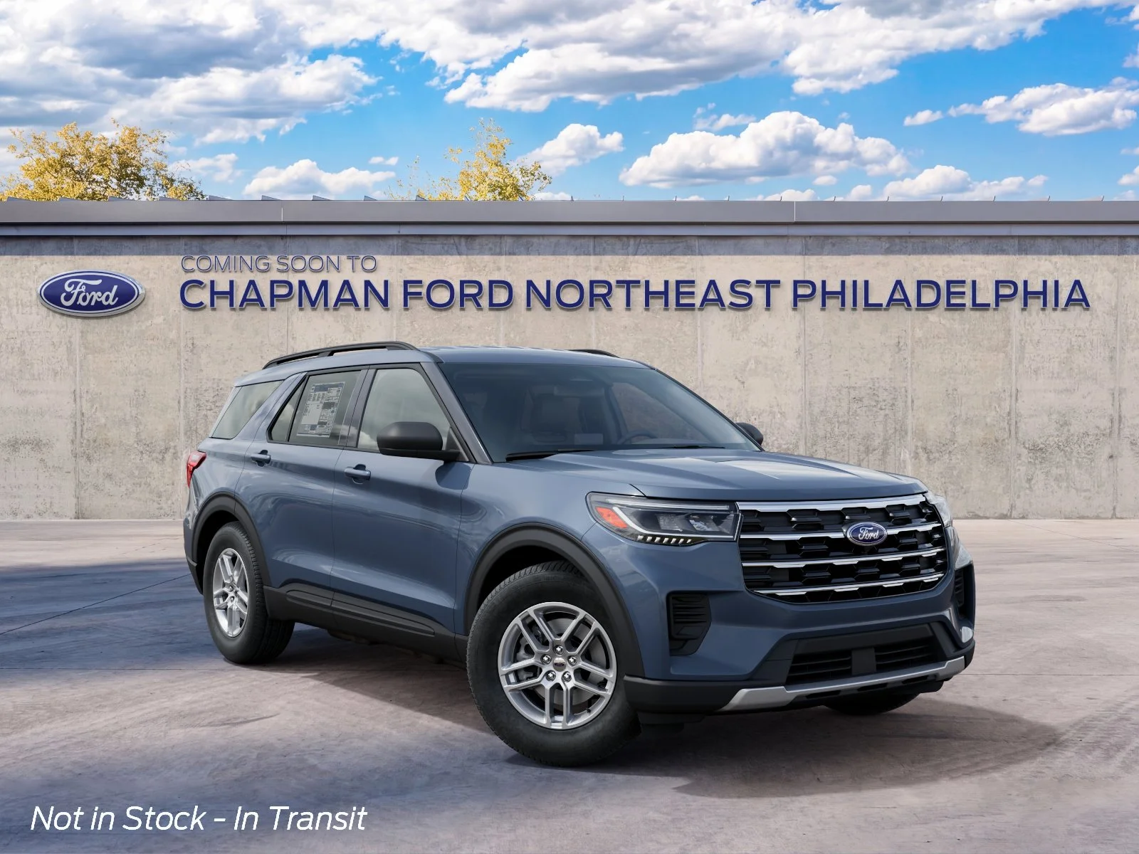 New 2027 Vapor Blue Metallic Ford Active image 7