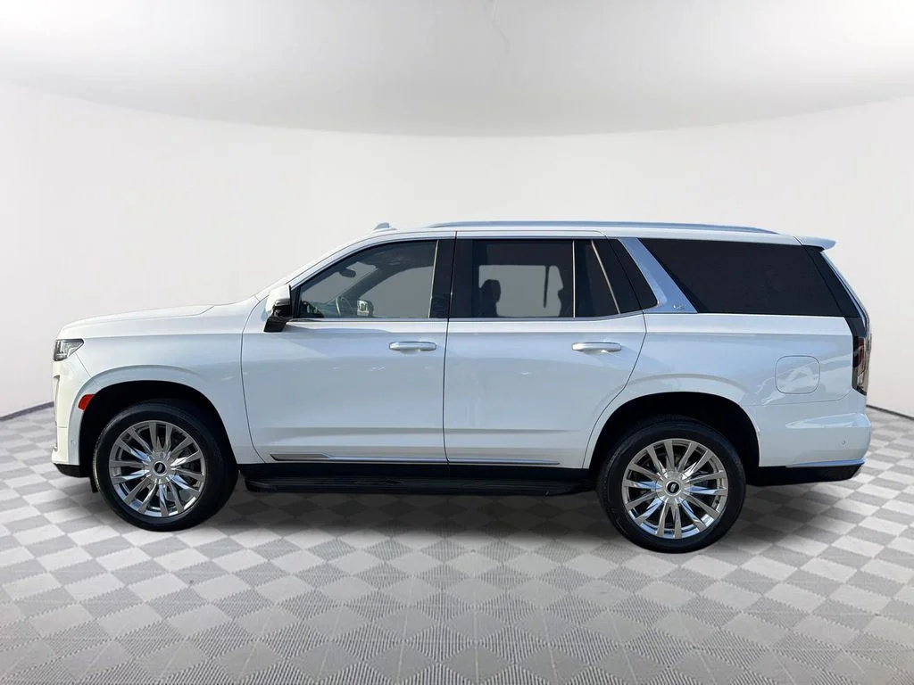 Used 2023 White Cadillac Premium Luxury image 8