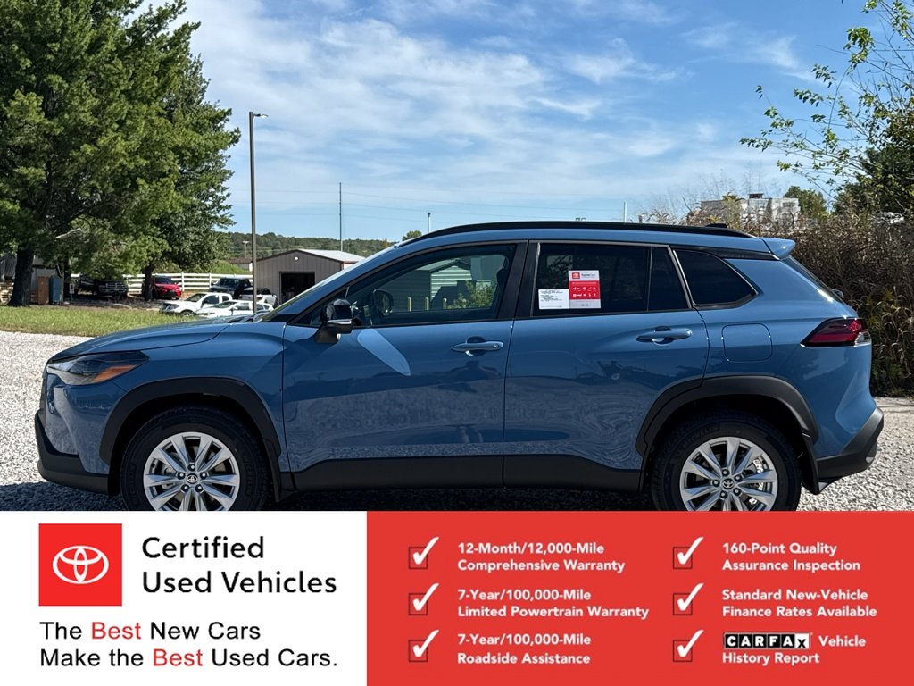 Certified Used 2026 Cavalry Blue Toyota LE image 6