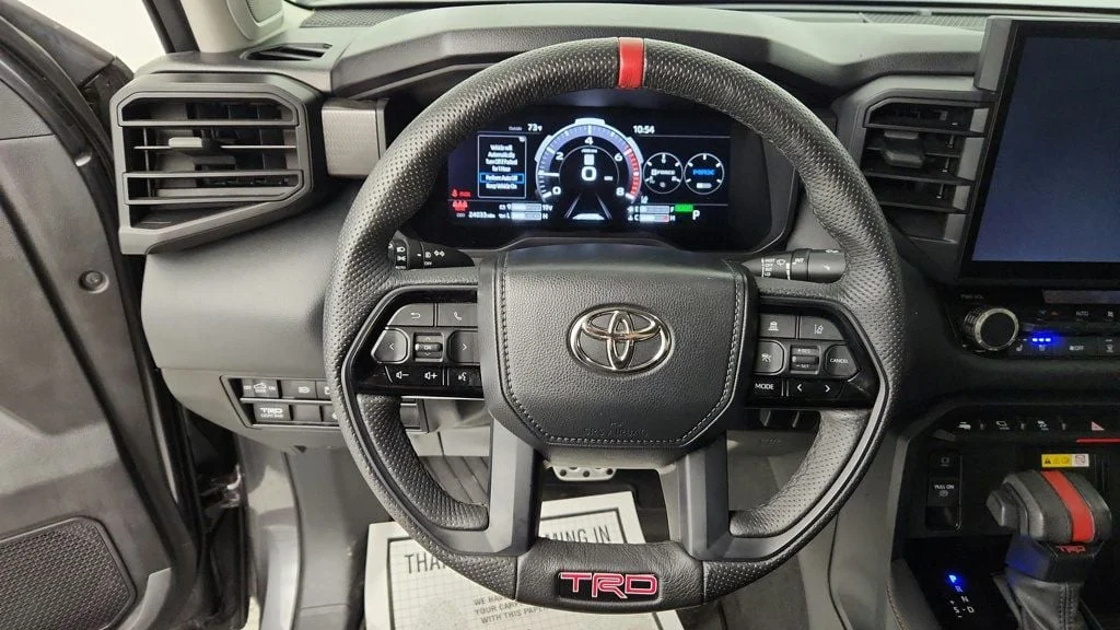 Used 2023 Magnetic Gray Metallic Toyota TRD Pro Hybrid CrewMax 5.5