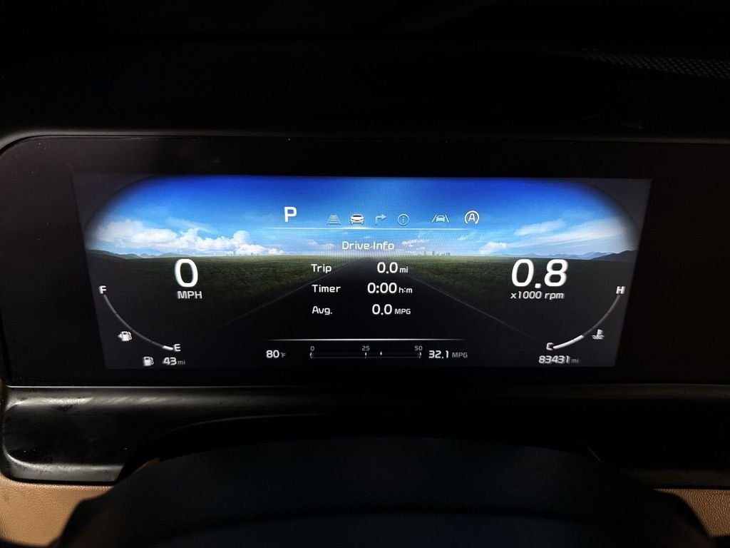 Used 2024 Ocean Blue Kia EX image 22