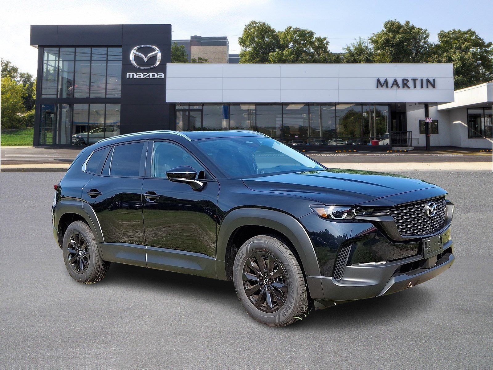 New 2026 Jet Black Mica Mazda Preferred AWD image 1