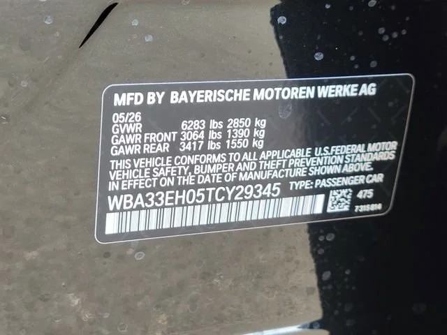 New 2026 Black BMW 740i xDrive image 36