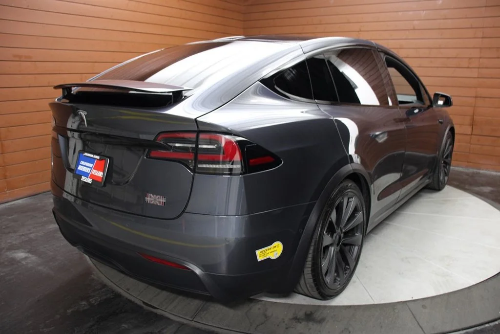 Used 2022 Solid Black Tesla Plaid image 51