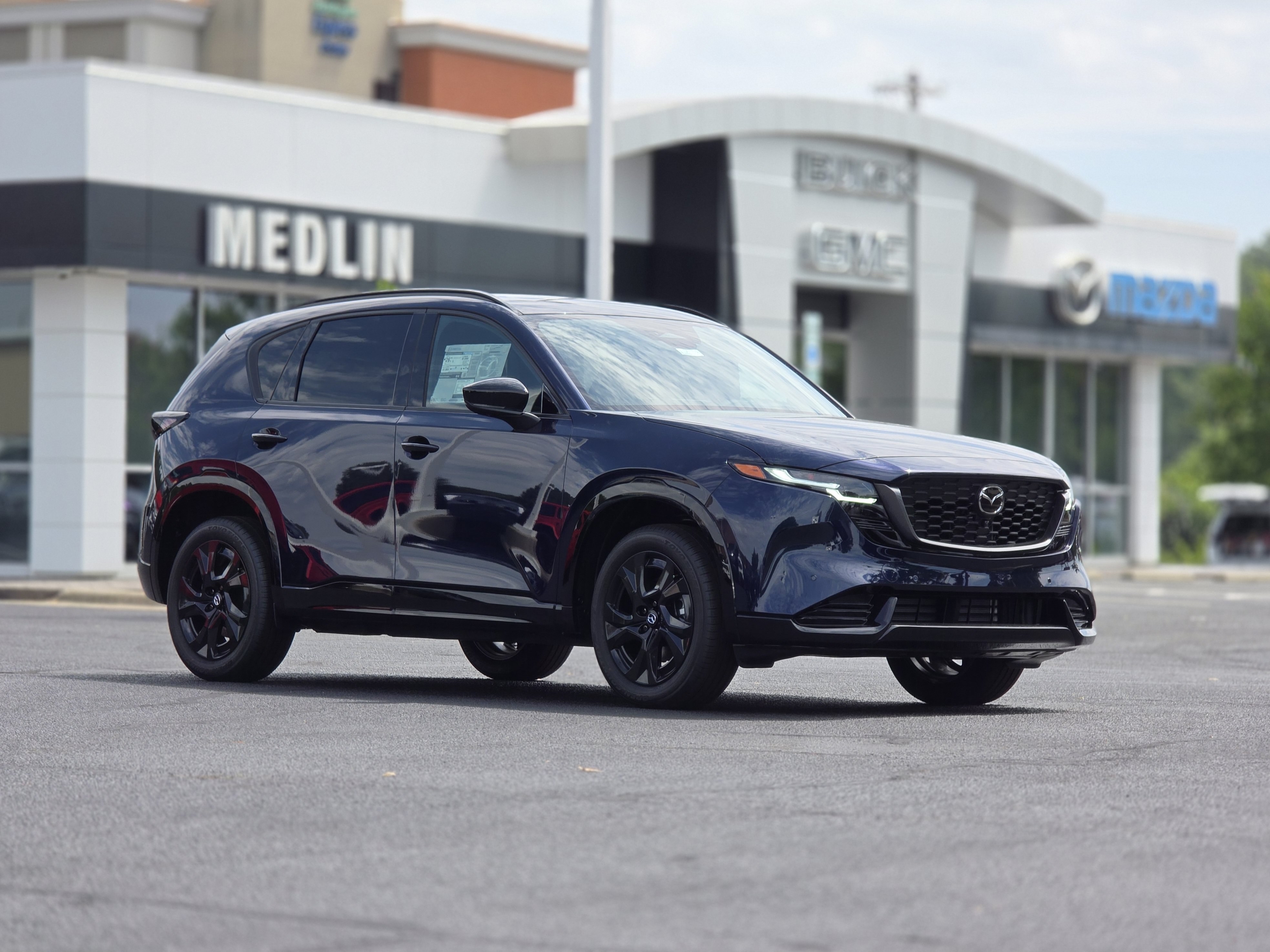 New 2026 Navy Blue Mica Mazda 2.5 S Premium Plus AWD image 1