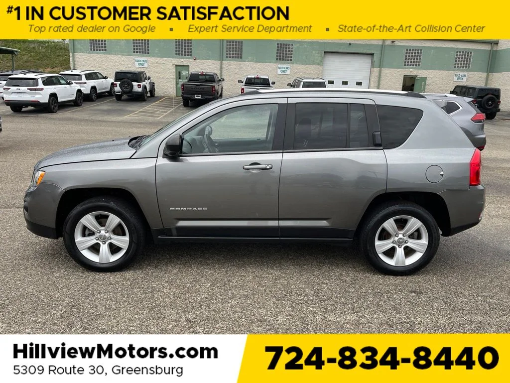 Used 2013 Jeep Compass Latitude with VIN 1C4NJDEB4DD261702 for sale in Greensburg, PA