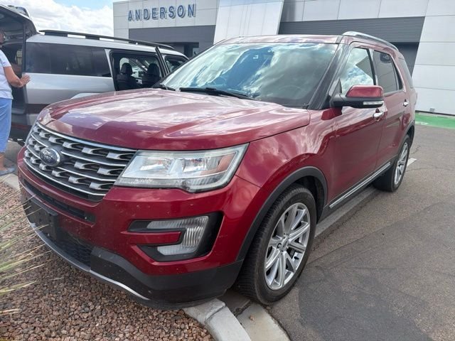 Used 2017 Ruby Red Metallic Ford Limited image 1
