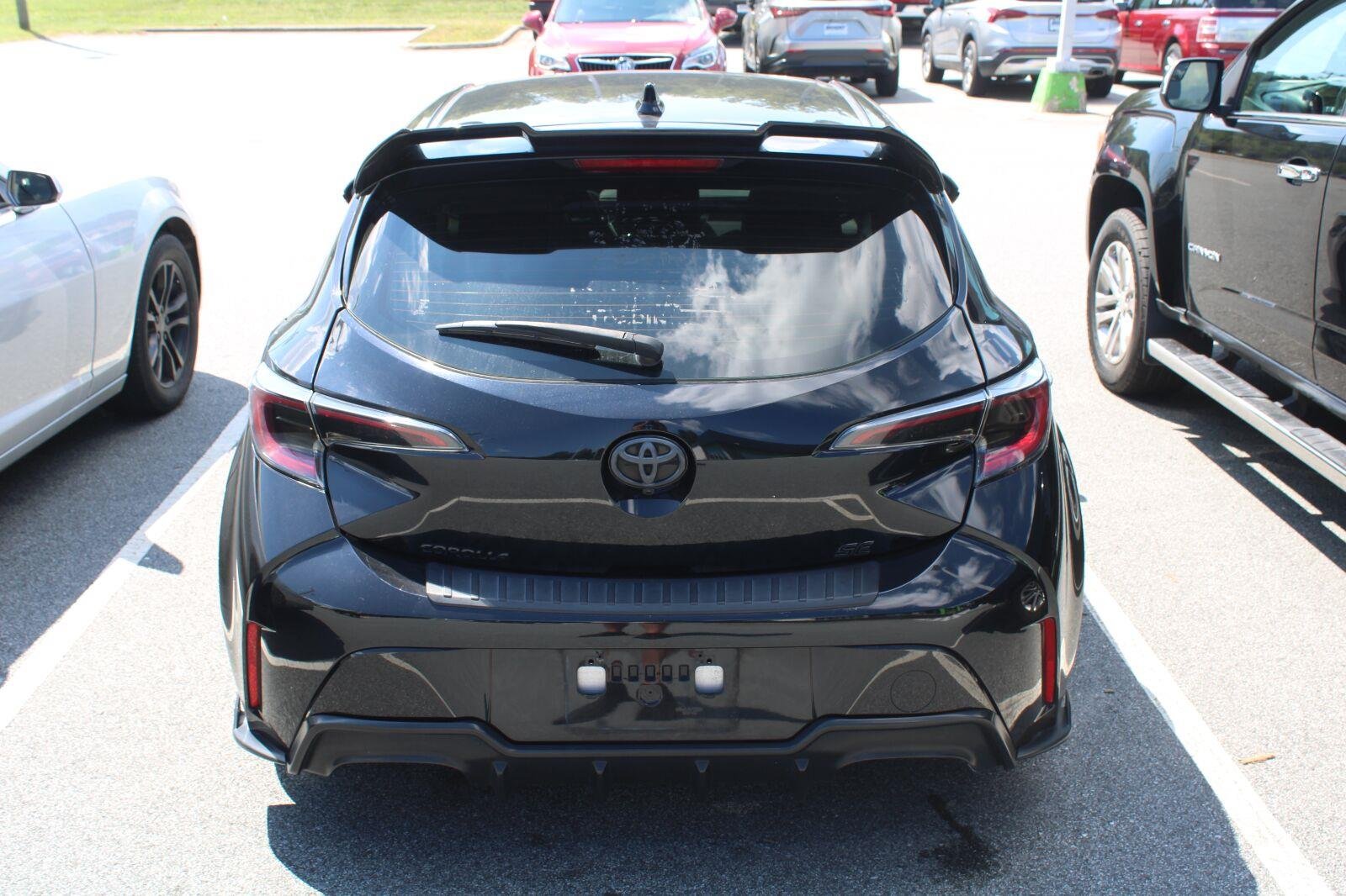 Used 2020 Midnight Black Metallic Toyota SE Nightshade Edition image 7
