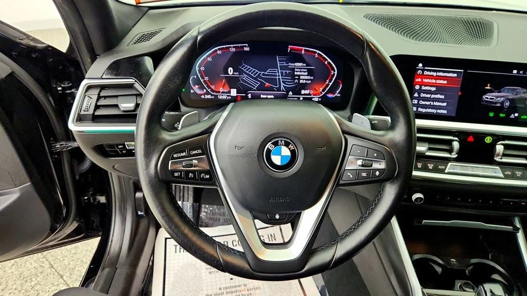 Used 2021 Jet Black BMW 330i xDrive image 14