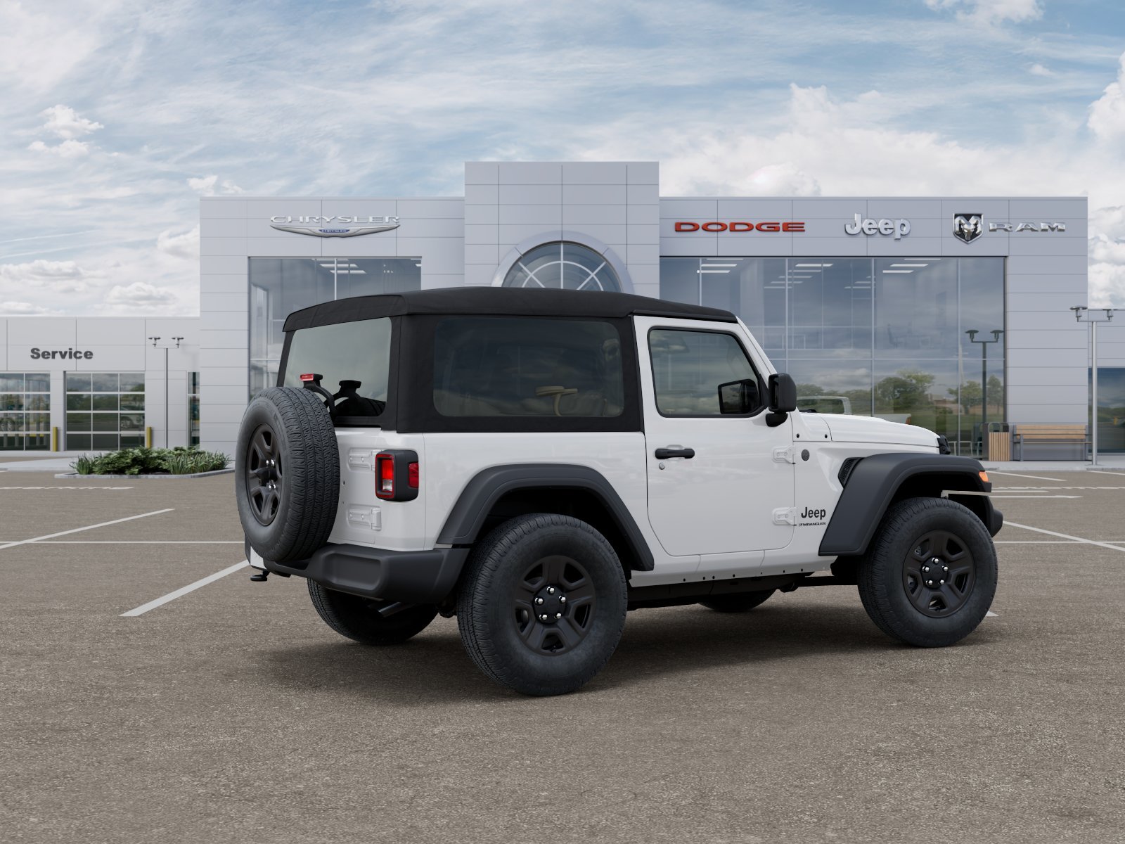 New 2026 Bright White Clearcoat Jeep Sport image 16