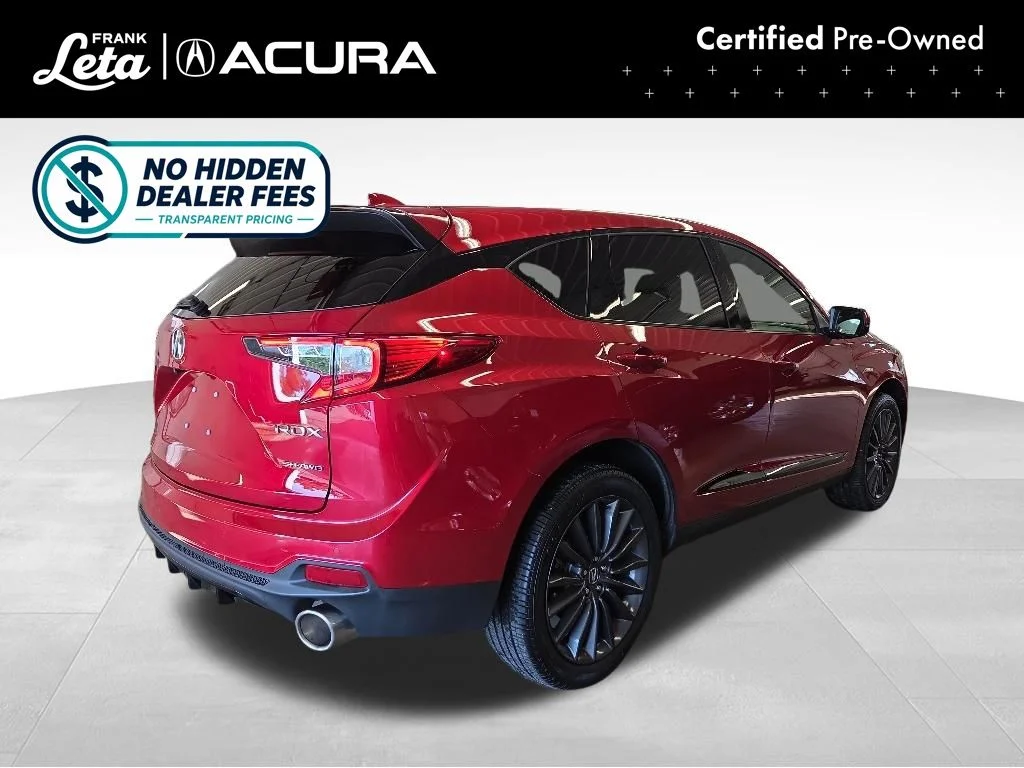Used 2024 Red Acura A-Spec Advance Package image 5