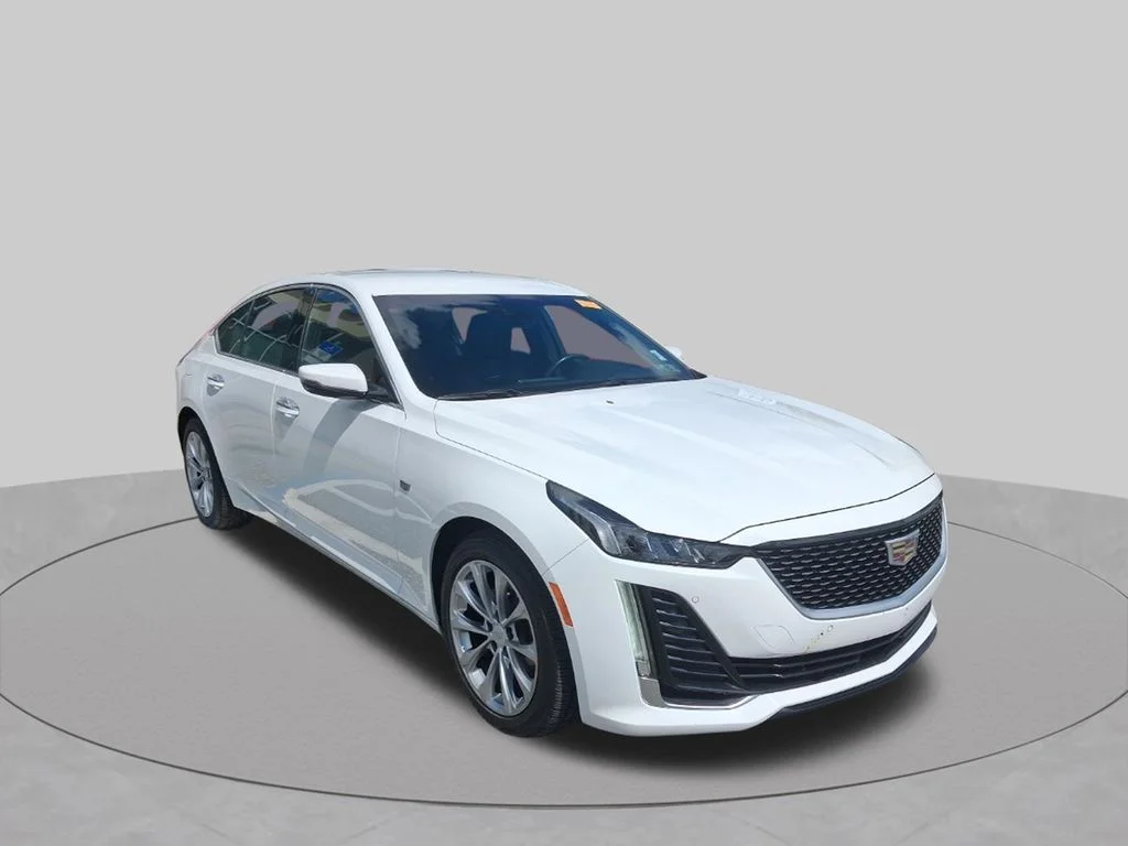 Used 2023 White Cadillac Premium Luxury image 3