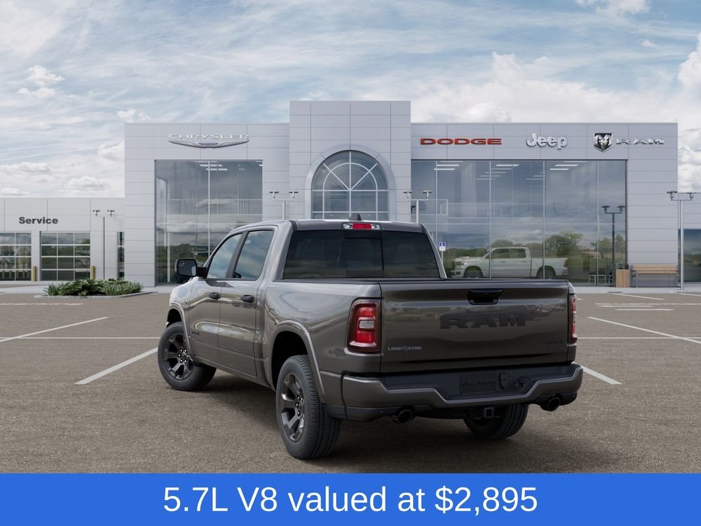 New 2026 Granite Crystal Metallic Clear-Coat Exterior Paint RAM Big Horn/Lone Star image 3