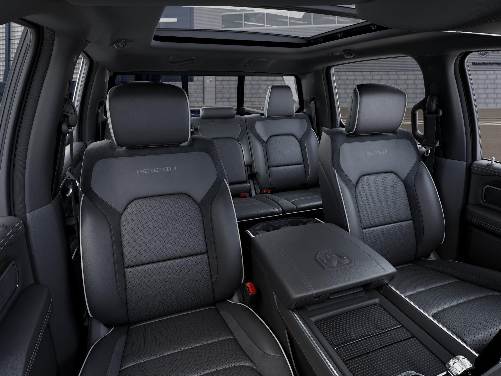 New 2026 Forged Blue Metallic Exterior Paint RAM Laramie image 9