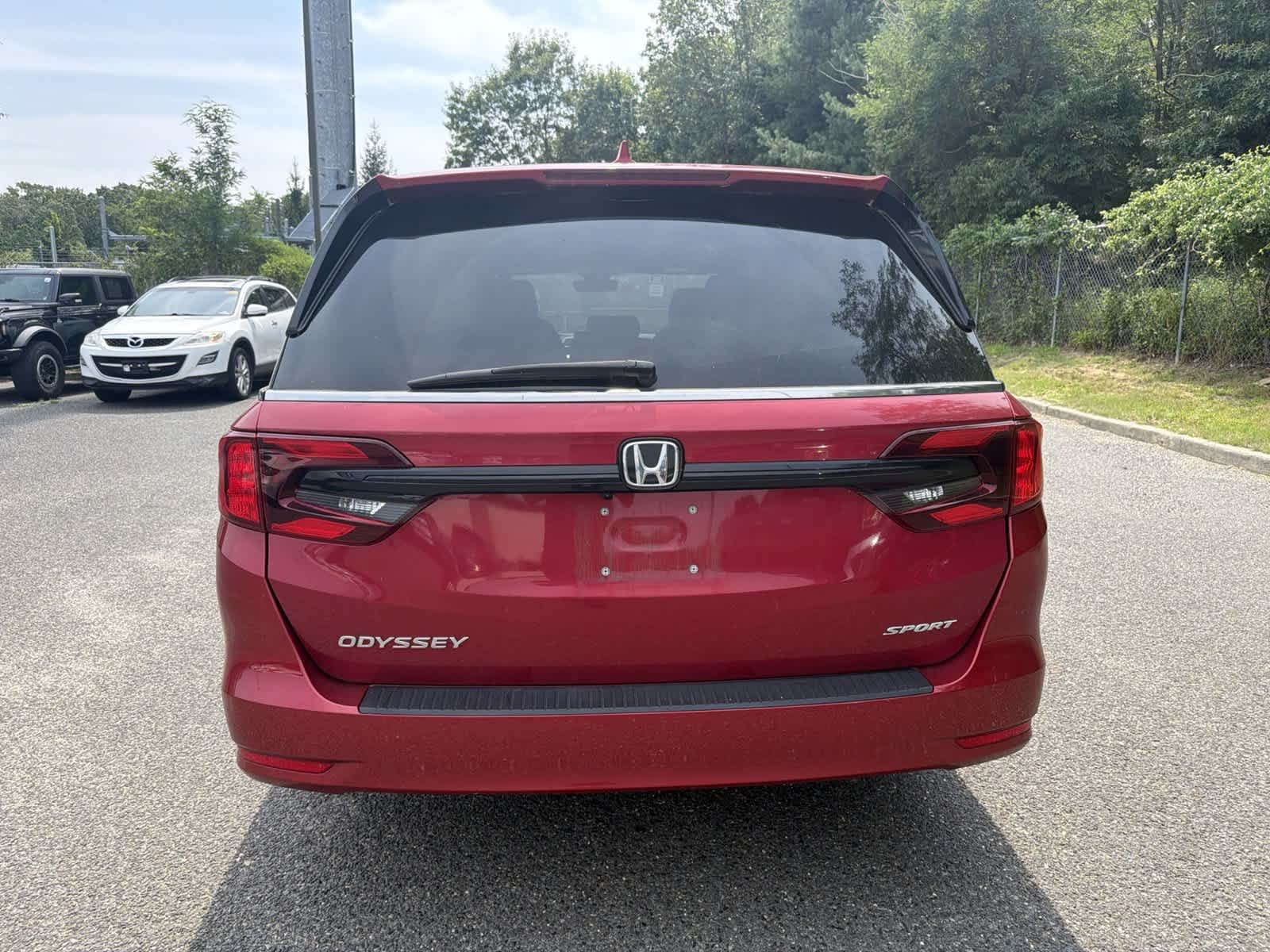 Used 2024 Radiant Red Metallic II Honda Sport image 4