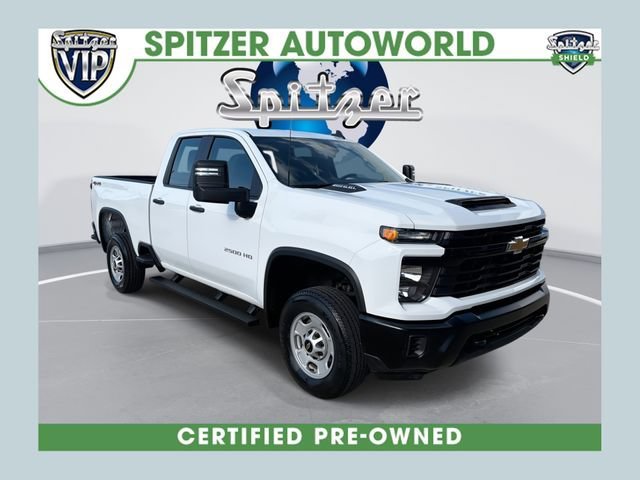 Pre-Owned 2024 Chevrolet Silverado 2500 HD WT Double Cab in