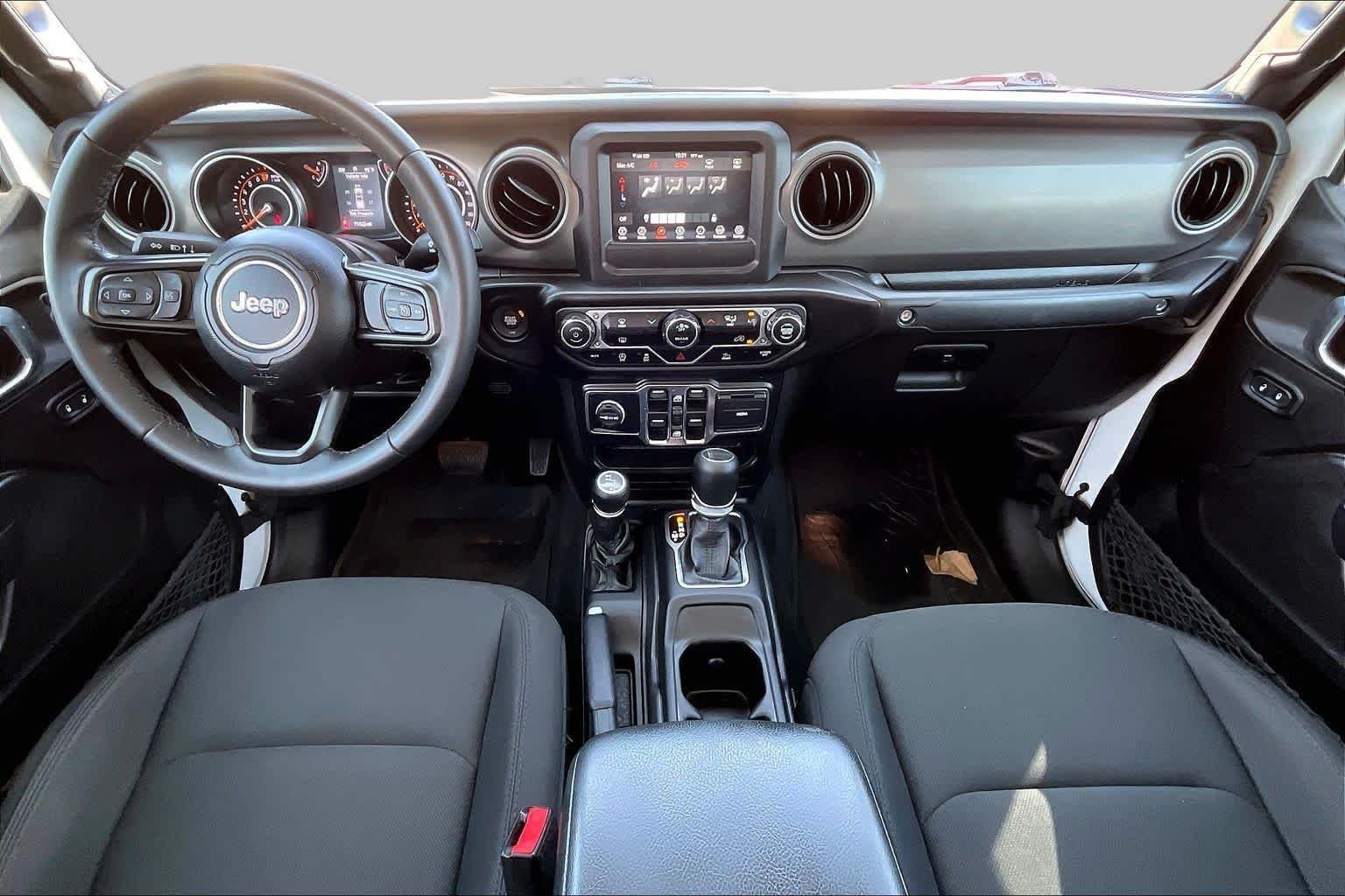 Used 2022 Bright White Clearcoat Jeep Willys image 14