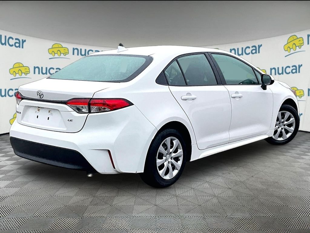 Used 2024 White Toyota LE image 6
