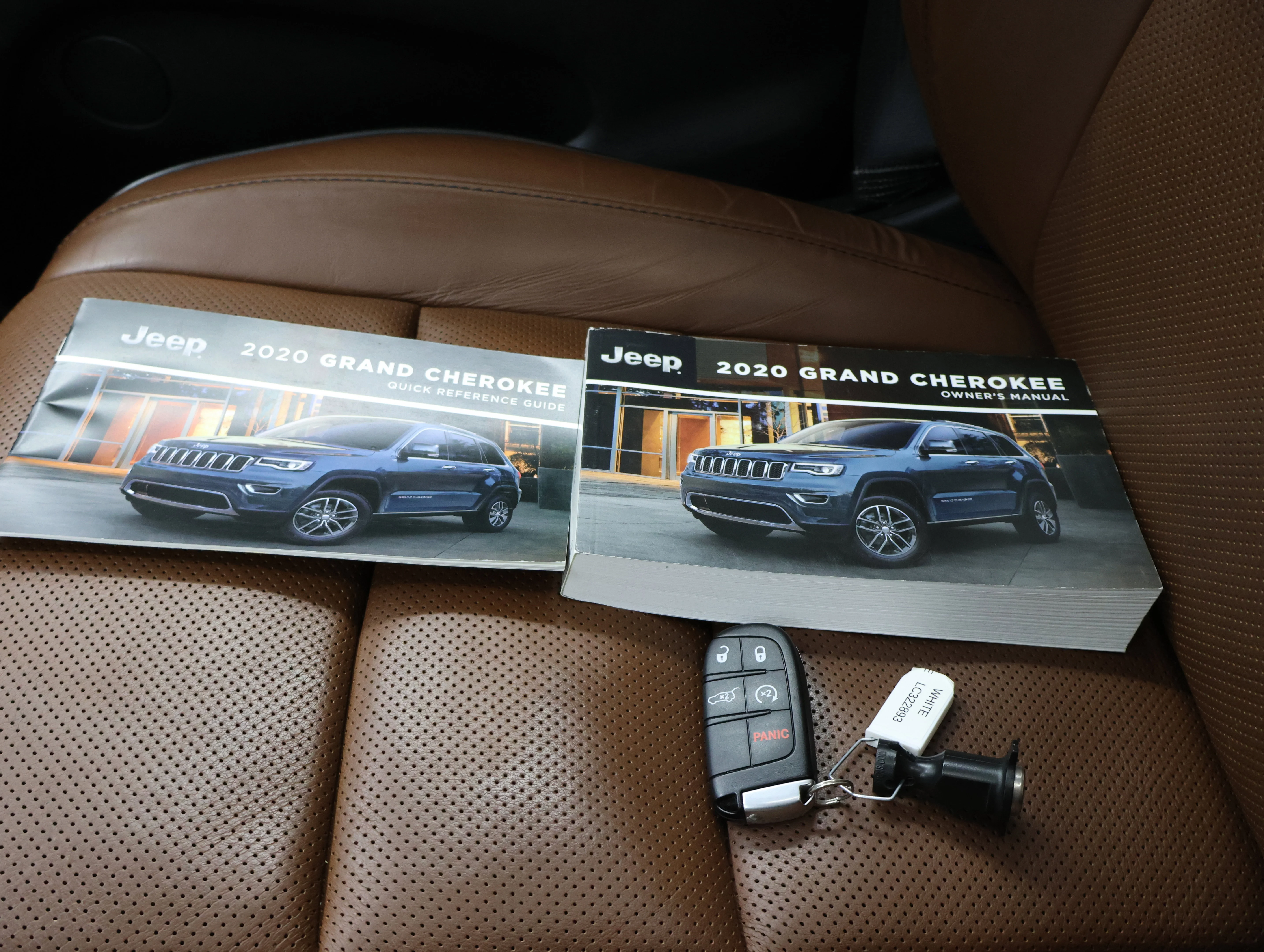 Used 2020 Bright White Clearcoat Jeep Summit image 62
