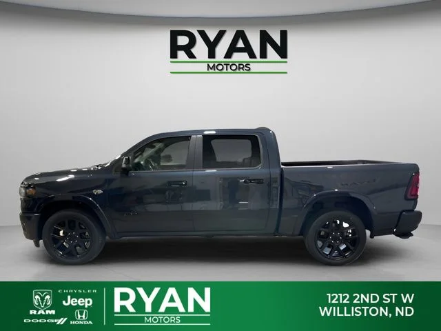 New 2026 Forged Blue Metallic Exterior Paint RAM Laramie image 6
