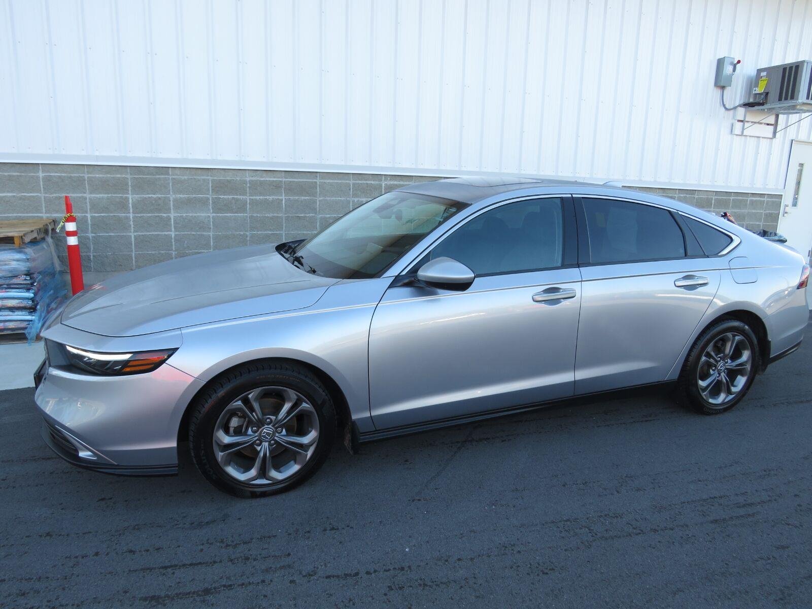 Used 2024 Solar Silver Metallic Honda EX image 14