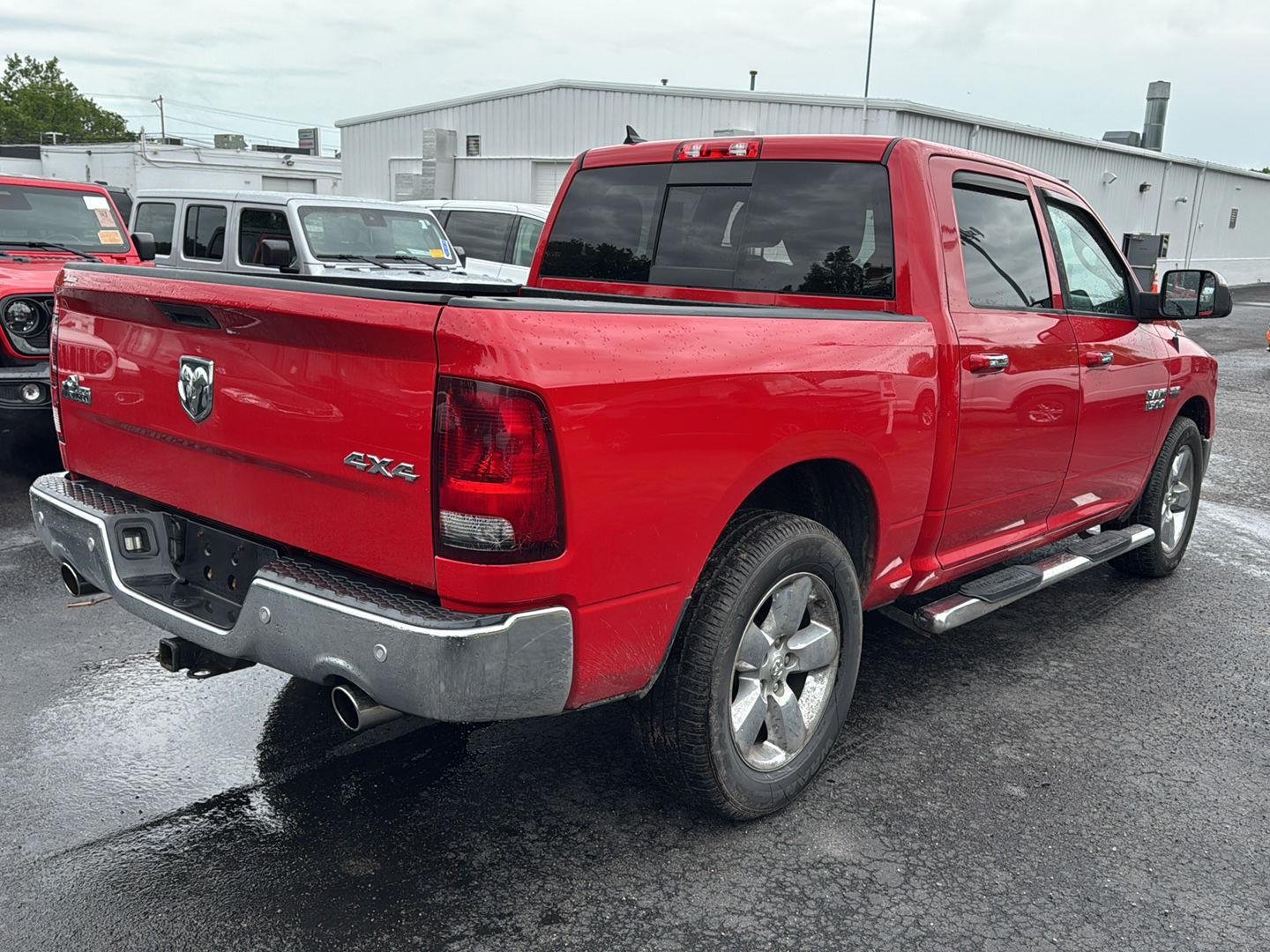 Used 2017 Flame Red Clearcoat Ram Big Horn image 3