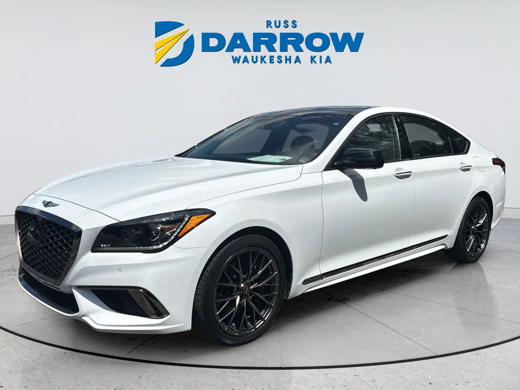 Used 2019 White Genesis 3.3T Sport image 1