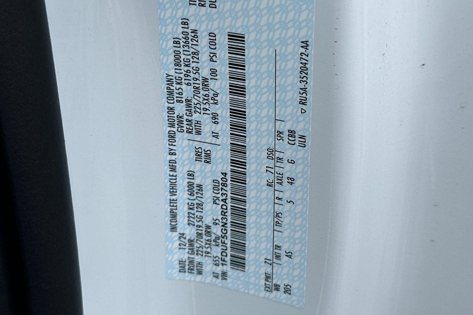 2024 Ford F-550 Super Duty Chassis Cab XL - Photo 22