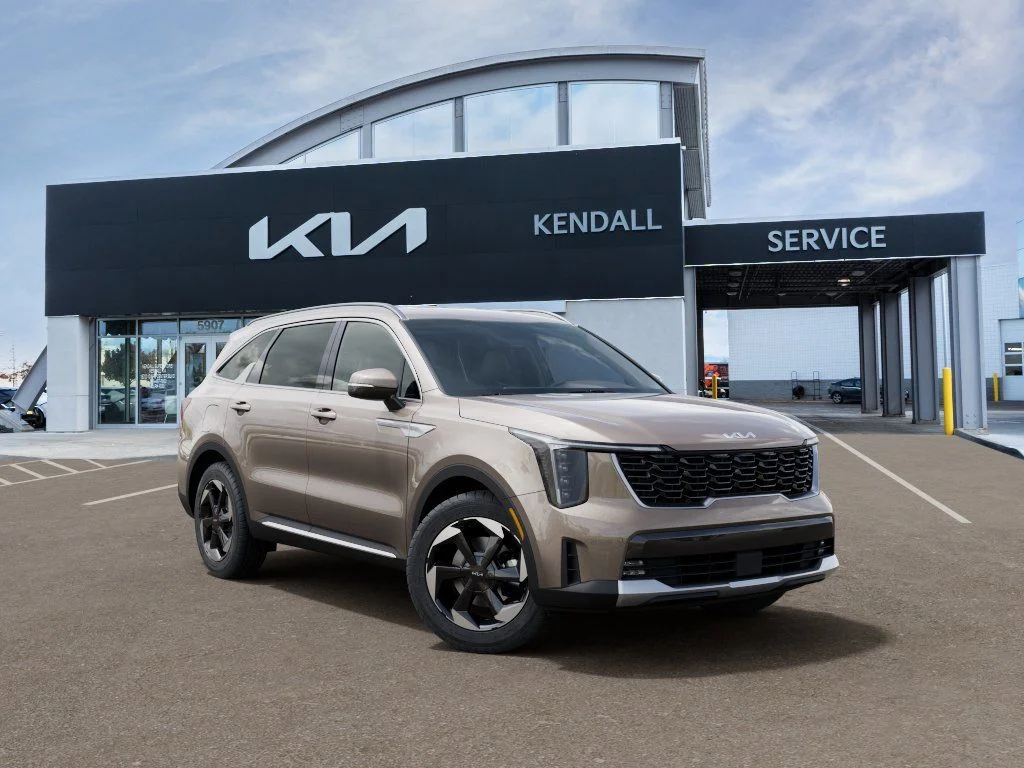 New 2026 Volcanic Sand Kia EX AWD image 8