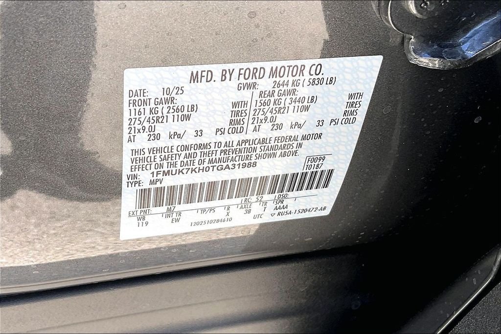 New 2026 Ford Explorer ST-Line 4D Sport Utility