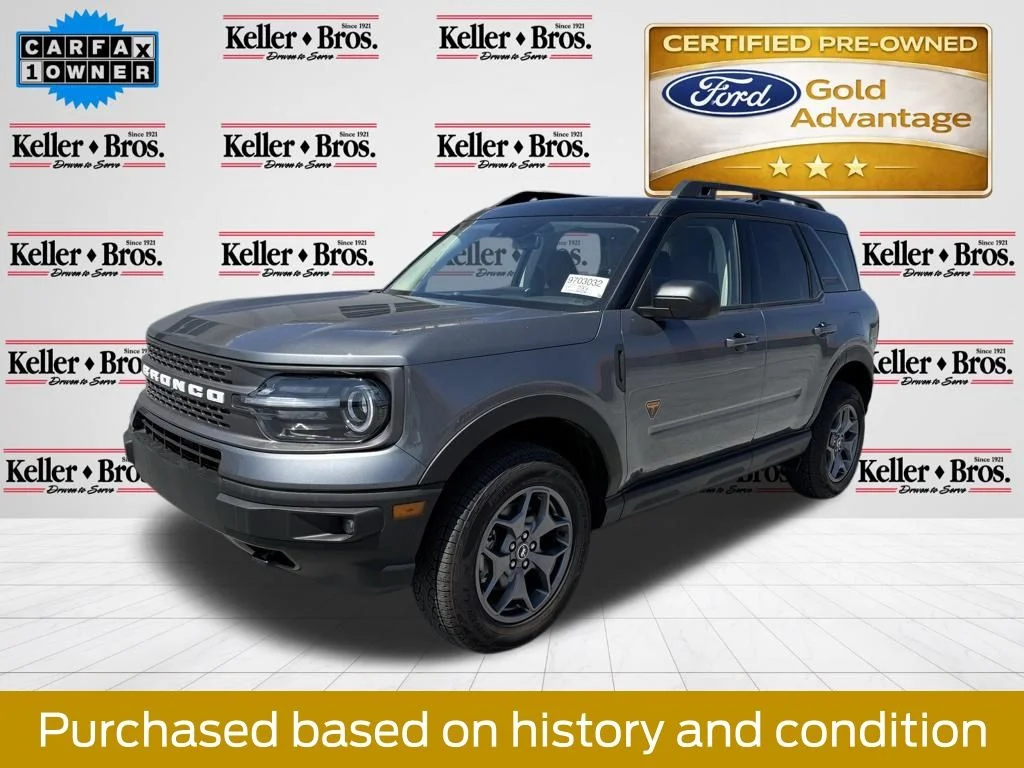 Certified Used 2024 Gray Metallic Ford Badlands image 4