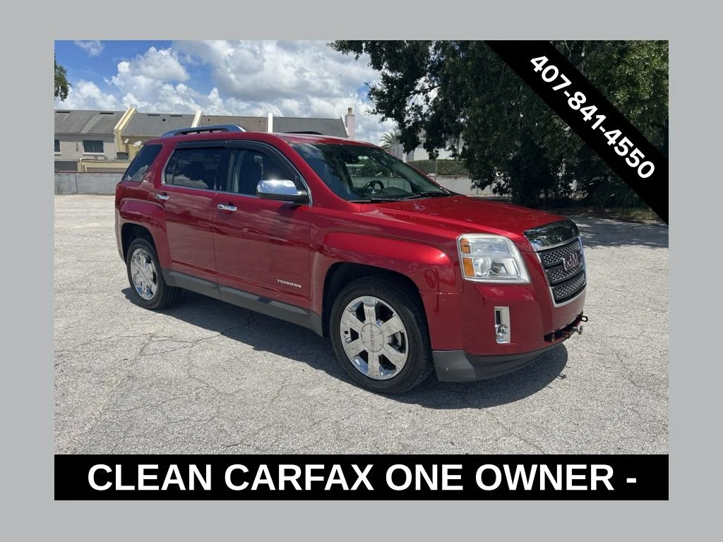 Used 2015 Red GMC SLT-2 image 1
